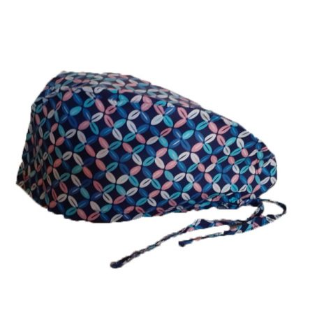 Καπέλο-Σκουφάκι Χειρουργείου σε  χρωματιστά τετραγωνάκια